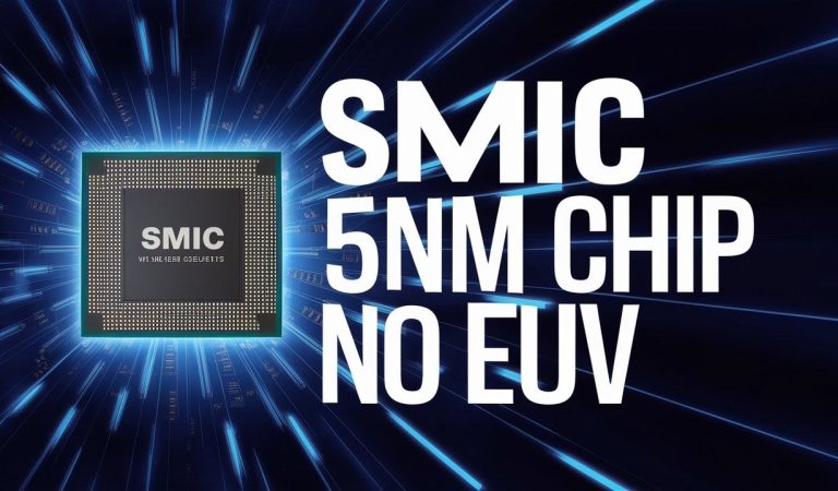 SMIC hudutları zorluyor: EUV olmadan 5nm üretim tamamlandı