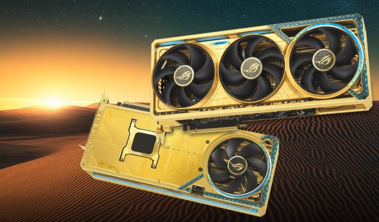 Altın kaplama RTX 5090 satışa çıktı: Fiyatı 6700 dolardan başlıyor!