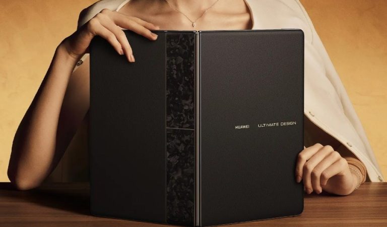 Huawei’in birinci katlanabilir dizüstü bilgisayarı MateBook Fold Ultimate Design tanıtıldı